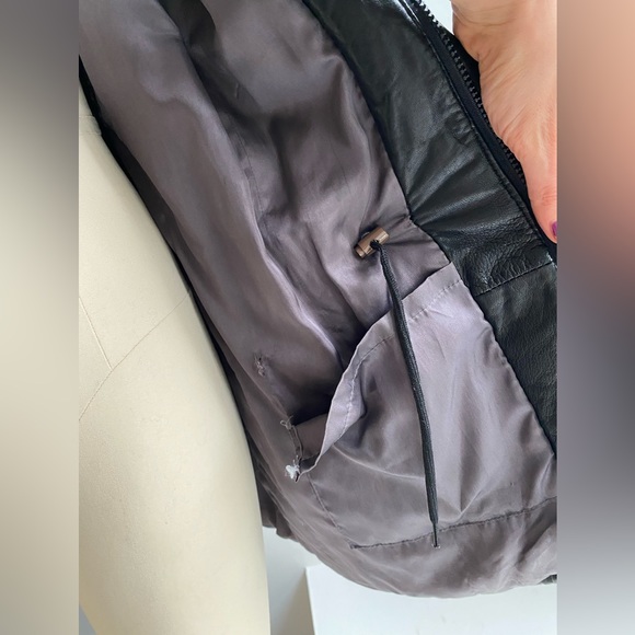 80’s distressed leather jacket - Picture 9 of 10